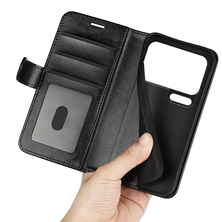 For Xiaomi 17 Pro R64 Texture Horizontal Flip Leather Phone Case