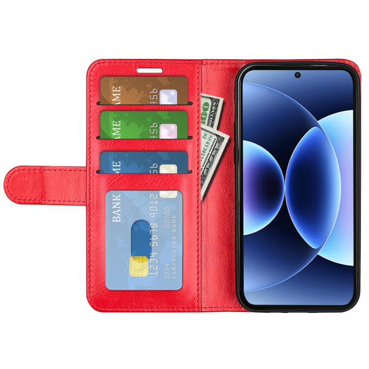 For Xiaomi 17 Pro R64 Texture Horizontal Flip Leather Phone Case