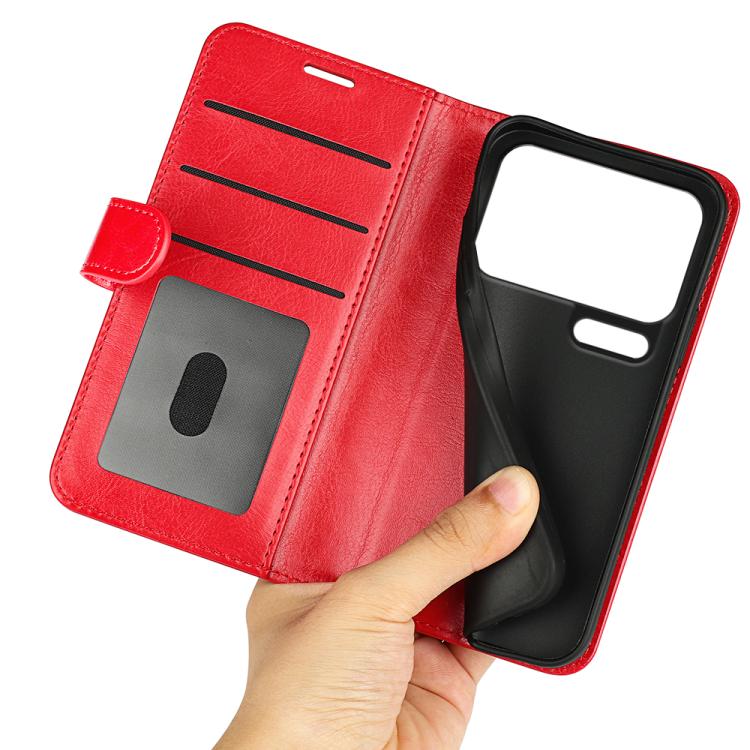 For Xiaomi 17 Pro R64 Texture Horizontal Flip Leather Phone Case