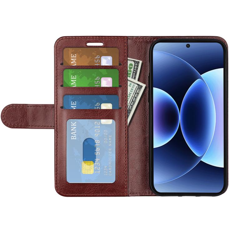 For Xiaomi 17 Pro R64 Texture Horizontal Flip Leather Phone Case