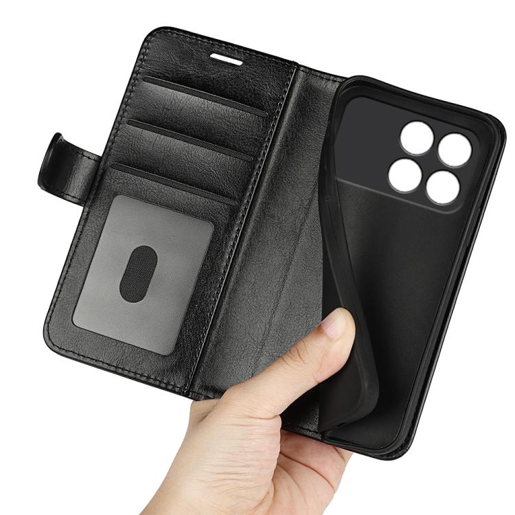 For Xiaomi Poco F8 Pro 5G R64 Texture Horizontal Flip Leather Phone Case