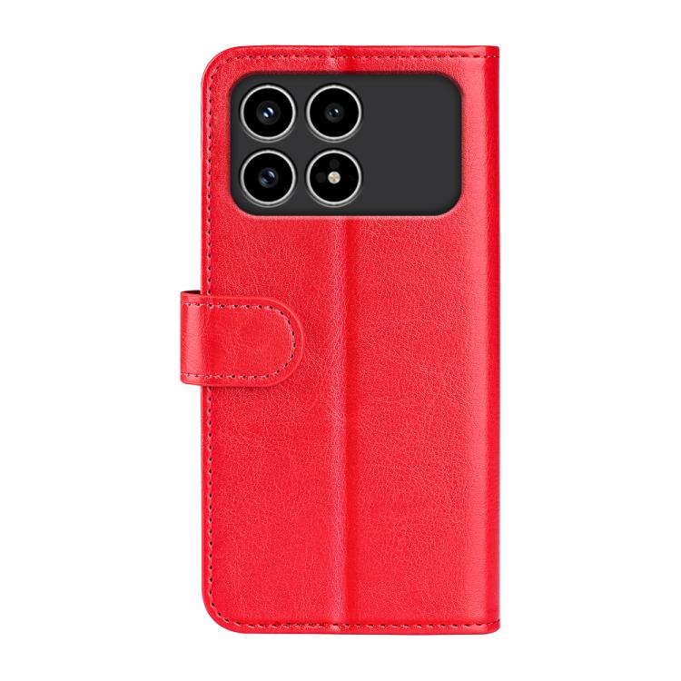 For Xiaomi Poco F8 Pro 5G R64 Texture Horizontal Flip Leather Phone Case