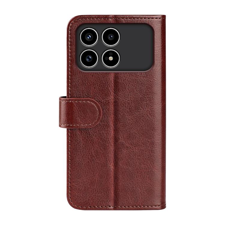 For Xiaomi Poco F8 Pro 5G R64 Texture Horizontal Flip Leather Phone Case