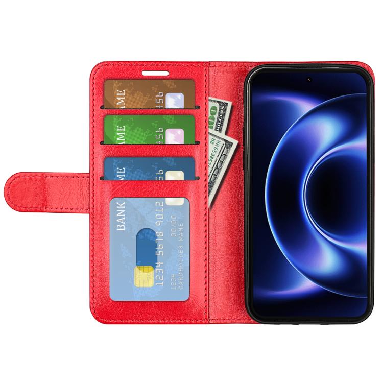 For Xiaomi 17 Ultra R64 Texture Horizontal Flip Leather Phone Case