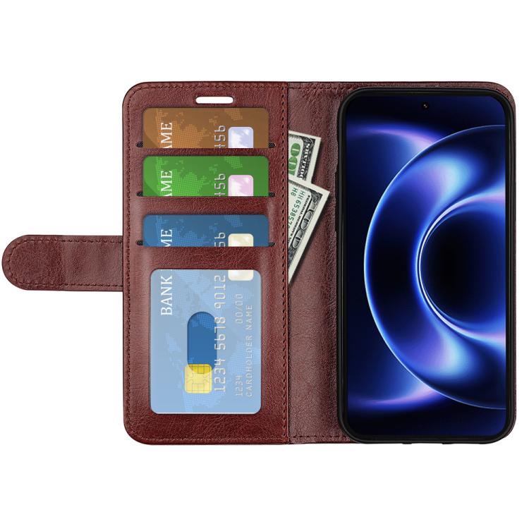 For Xiaomi 17 Ultra R64 Texture Horizontal Flip Leather Phone Case