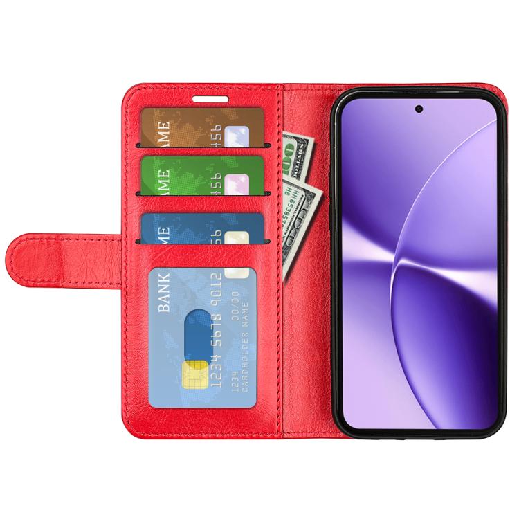 For Redmi Turbo 5 Max / Poco X8 Pro Max R64 Texture Horizontal Flip Leather Phone Case