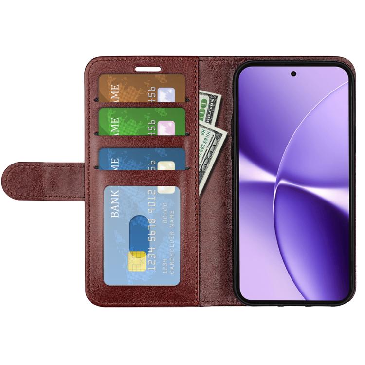 For Redmi Turbo 5 Max / Poco X8 Pro Max R64 Texture Horizontal Flip Leather Phone Case