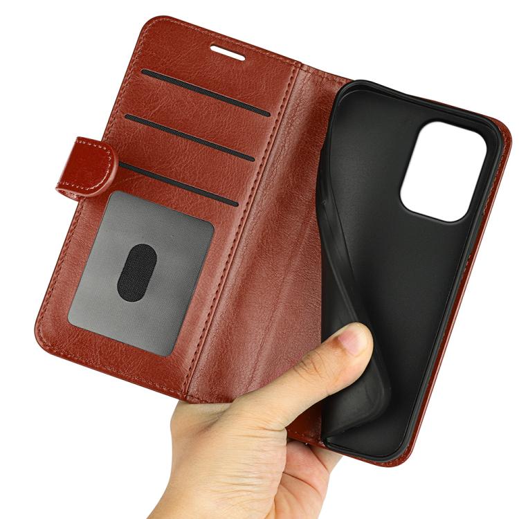For Redmi Turbo 5 Max / Poco X8 Pro Max R64 Texture Horizontal Flip Leather Phone Case