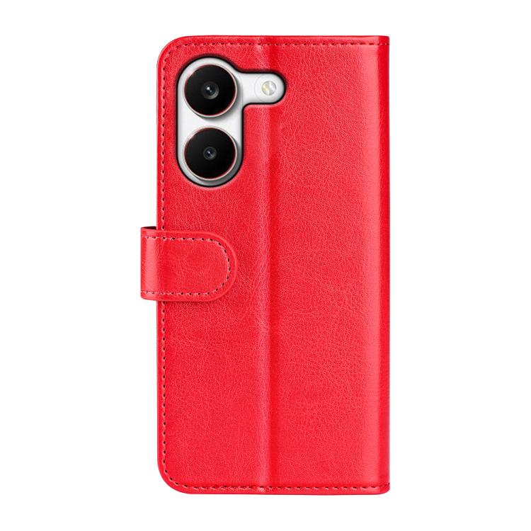 For Redmi Turbo 5 5G / Poco X8 Pro 5G R64 Texture Horizontal Flip Leather Phone Case