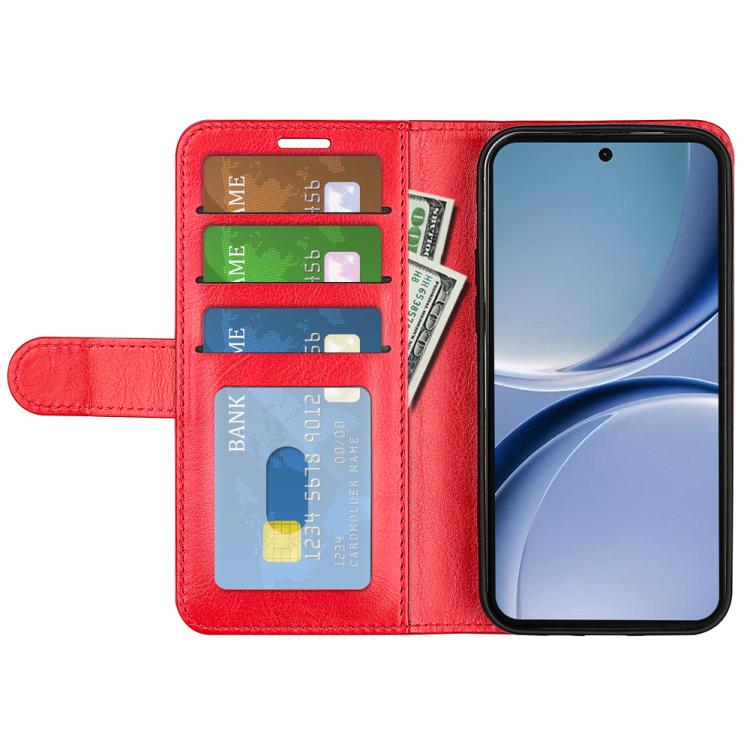 For Redmi Turbo 5 5G / Poco X8 Pro 5G R64 Texture Horizontal Flip Leather Phone Case
