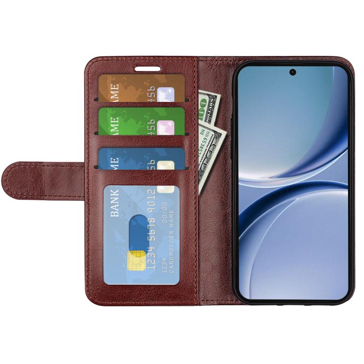 For Redmi Turbo 5 5G / Poco X8 Pro 5G R64 Texture Horizontal Flip Leather Phone Case