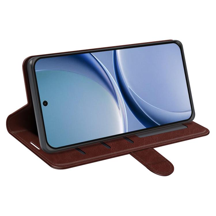 For Redmi Turbo 5 5G / Poco X8 Pro 5G R64 Texture Horizontal Flip Leather Phone Case