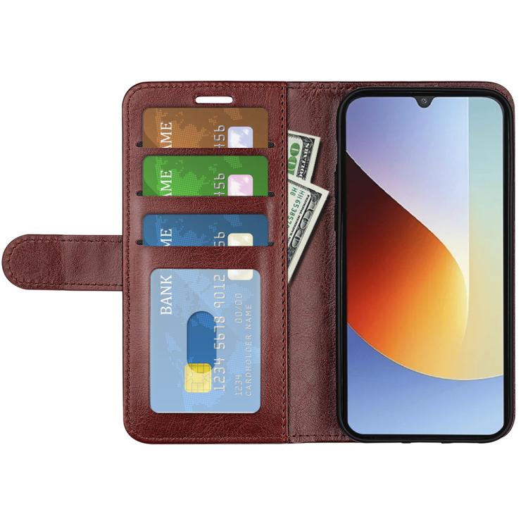 For Redmi A7 Pro 171mm / Poco C85x 5G R64 Texture Horizontal Flip Leather Phone Case