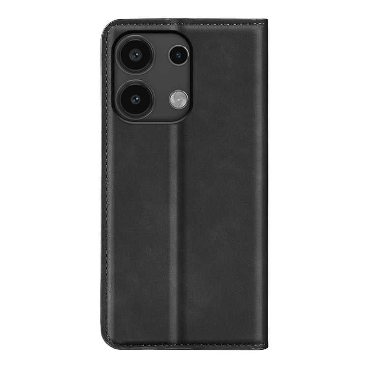 For Xiaomi Redmi Note 13 Pro 4G Retro-skin Magnetic Suction Leather Phone Case