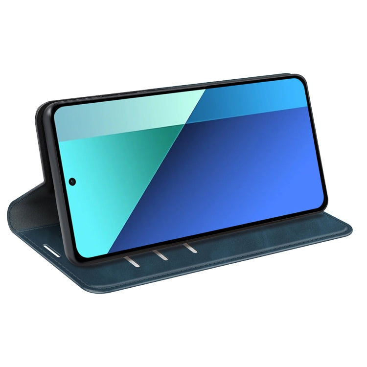 For Xiaomi Redmi Note 13 Pro 4G Retro-skin Magnetic Suction Leather Phone Case