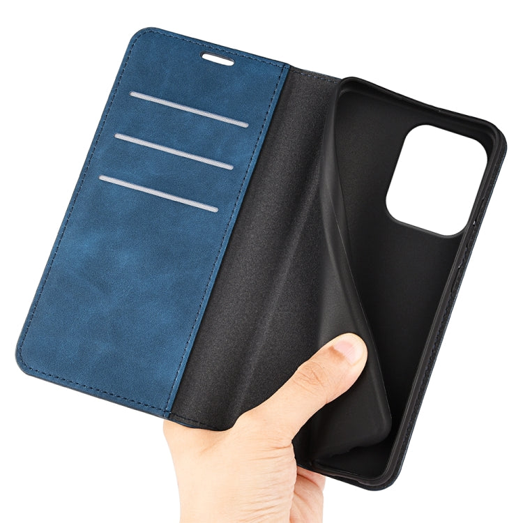 For Xiaomi Redmi Note 13 Pro 4G Retro-skin Magnetic Suction Leather Phone Case