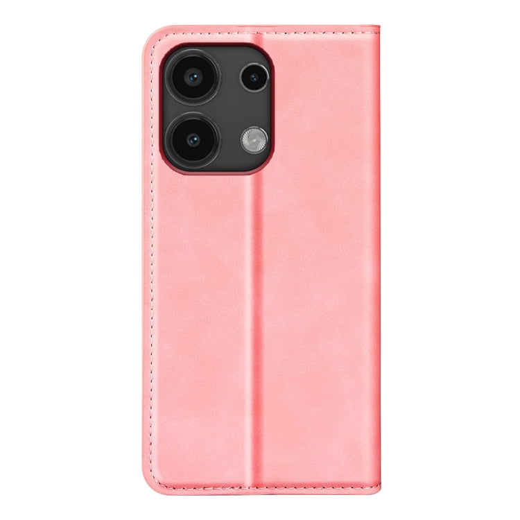 For Xiaomi Redmi Note 13 Pro 4G Retro-skin Magnetic Suction Leather Phone Case