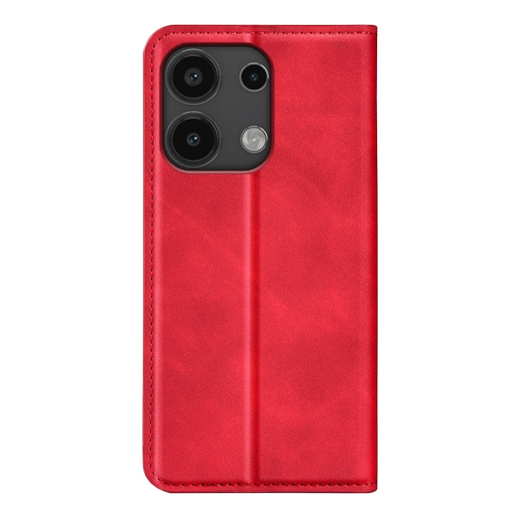 For Xiaomi Redmi Note 13 Pro 4G Retro-skin Magnetic Suction Leather Phone Case
