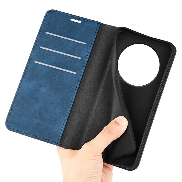 For Xiaomi Redmi A3 Retro-skin Magnetic Suction Leather Phone Case