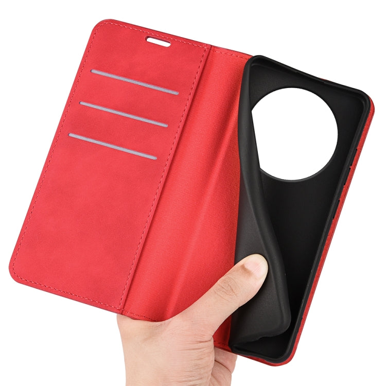 For Xiaomi Redmi A3 Retro-skin Magnetic Suction Leather Phone Case