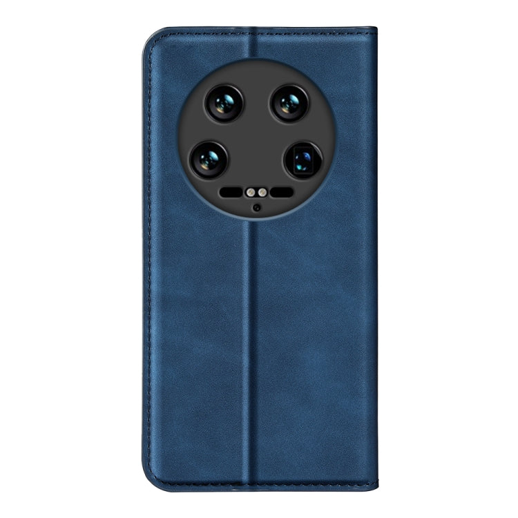 For Xiaomi 14 Ultra Retro-skin Magnetic Suction Leather Phone Case