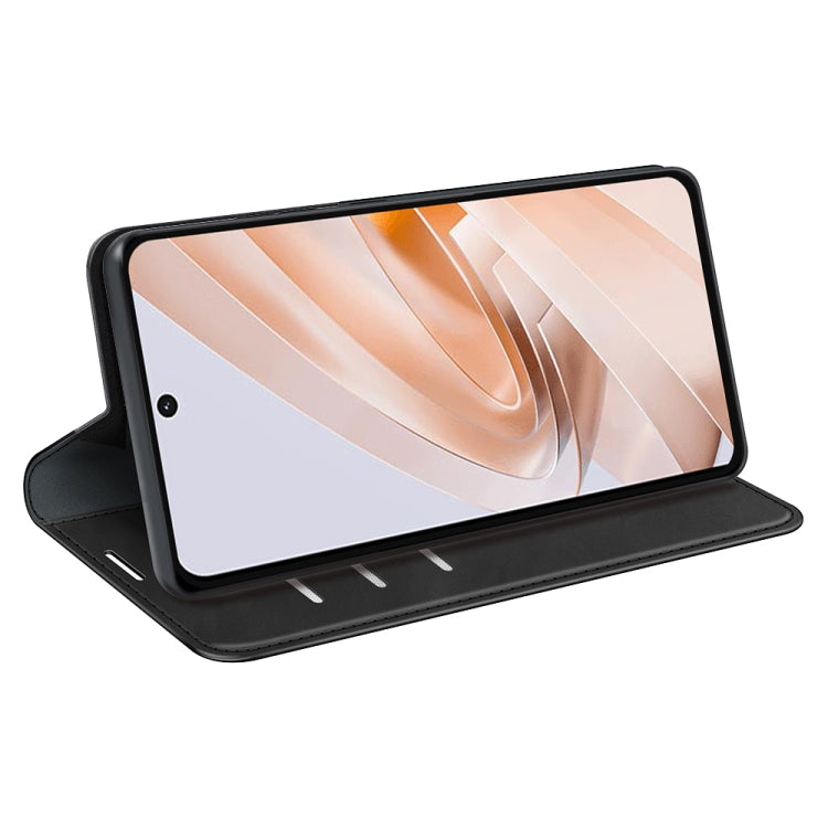 For Xiaomi Redmi Note 13R Retro-skin Magnetic Suction Leather Phone Case