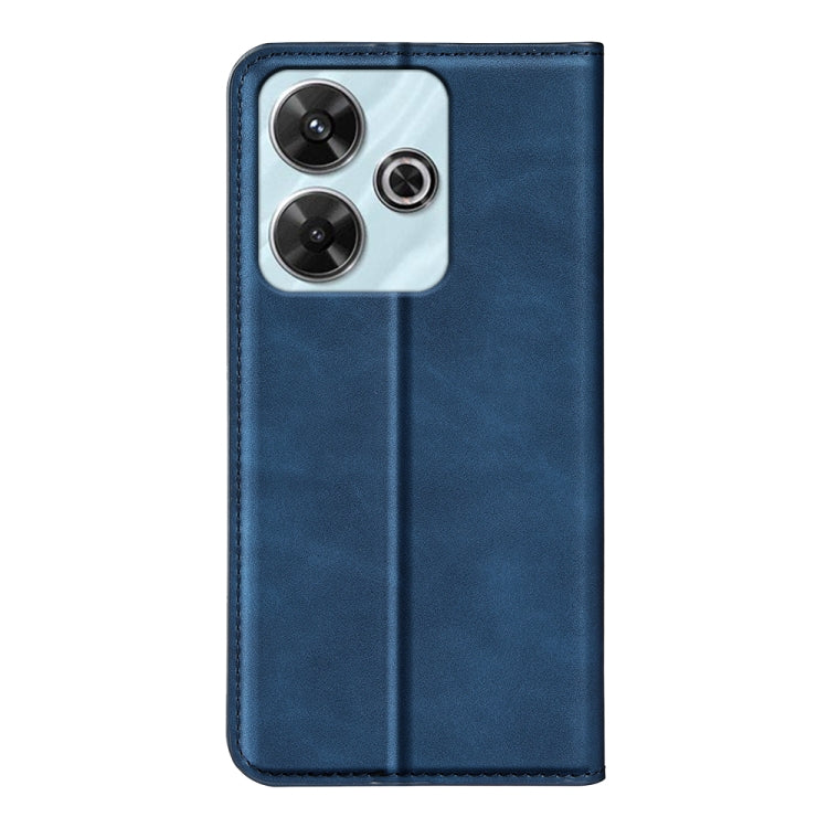 For Xiaomi Redmi Note 13R Retro-skin Magnetic Suction Leather Phone Case
