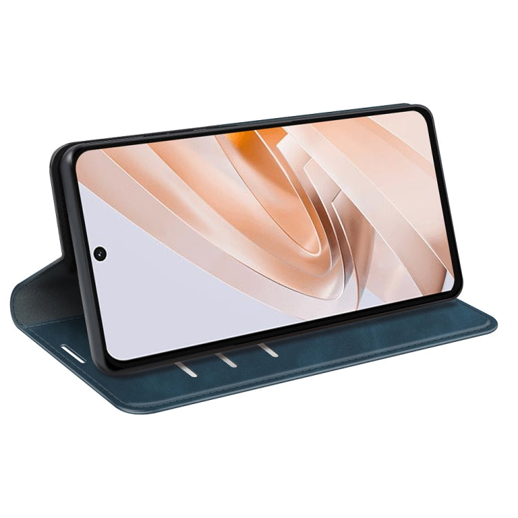 For Xiaomi Redmi Note 13R Retro-skin Magnetic Suction Leather Phone Case