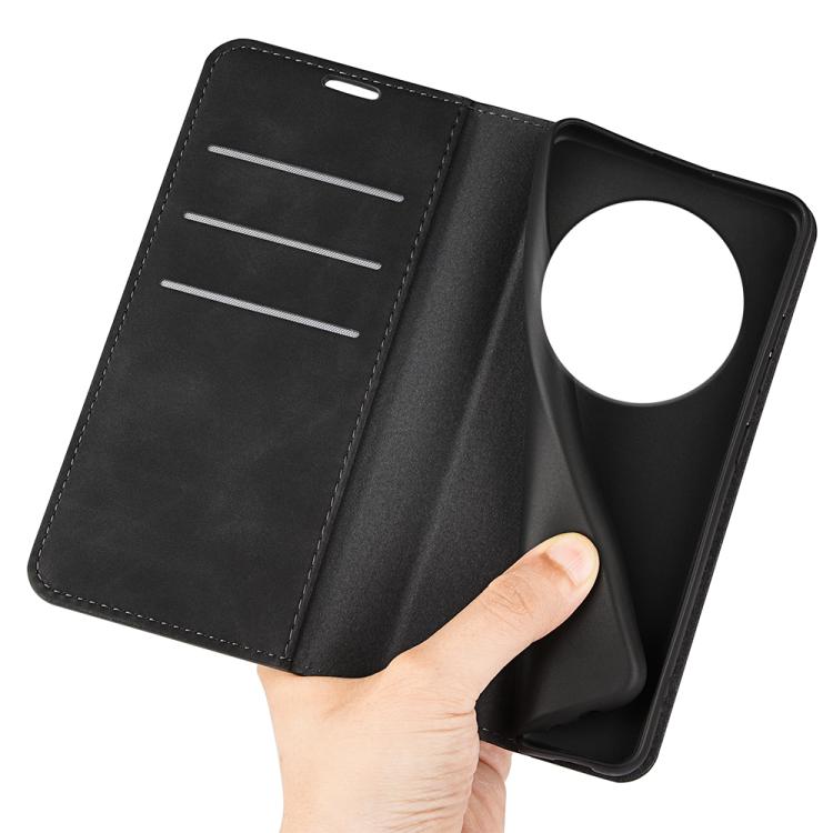 For Xiaomi Redmi 14C 4G Retro-skin Magnetic Suction Leather Phone Case