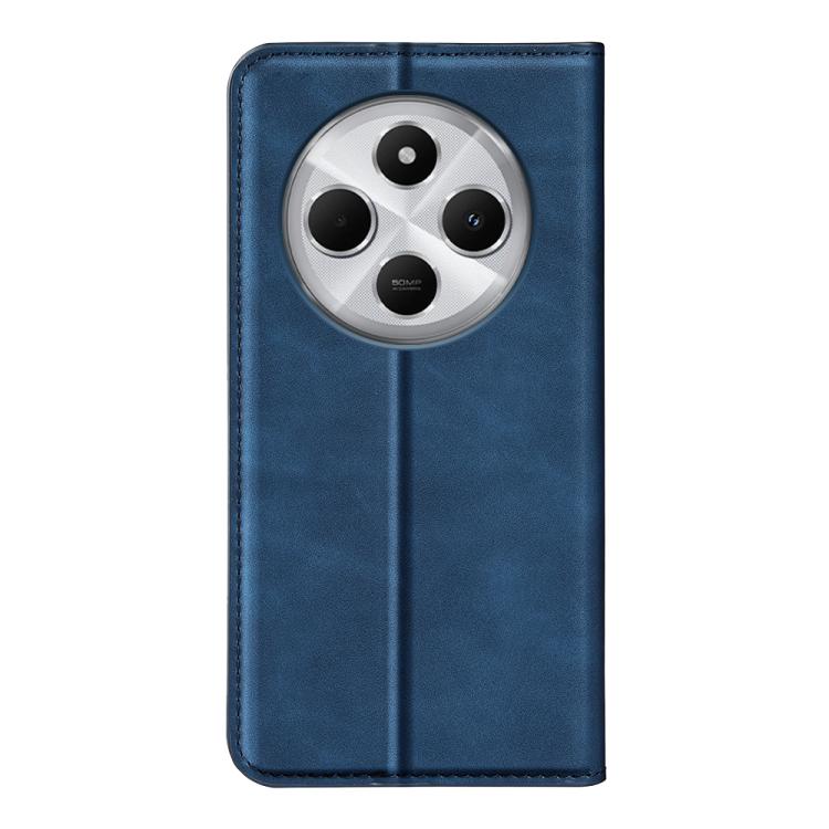 For Xiaomi Redmi 14C 4G Retro-skin Magnetic Suction Leather Phone Case
