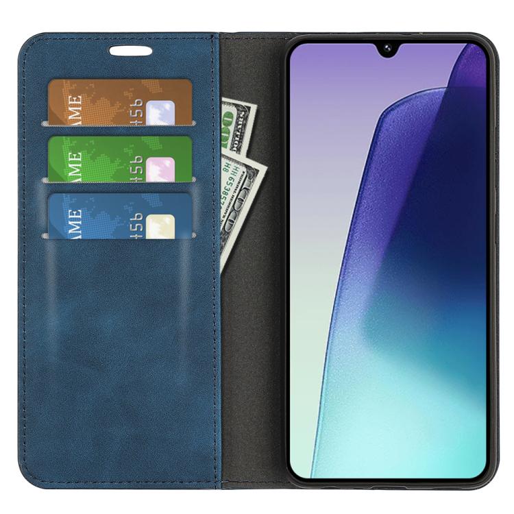 For Xiaomi Redmi 14C 4G Retro-skin Magnetic Suction Leather Phone Case