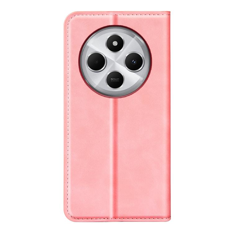 For Xiaomi Redmi 14C 4G Retro-skin Magnetic Suction Leather Phone Case