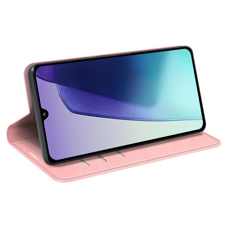 For Xiaomi Redmi 14C 4G Retro-skin Magnetic Suction Leather Phone Case