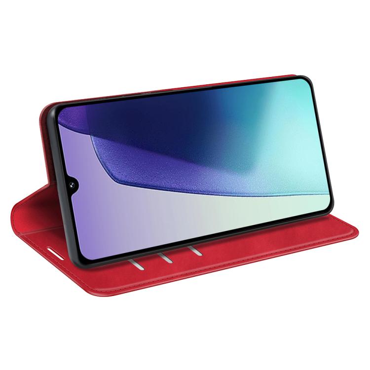 For Xiaomi Redmi 14C 4G Retro-skin Magnetic Suction Leather Phone Case