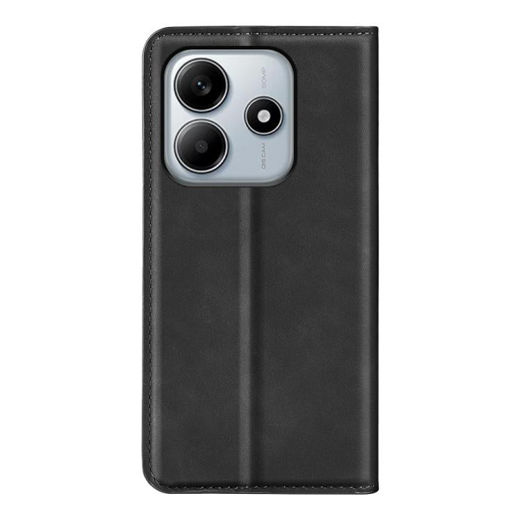 For Xiaomi Redmi Note 14 5G Retro-skin Magnetic Suction Leather Phone Case