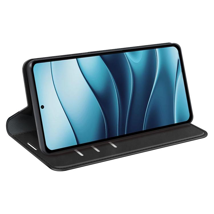 For Xiaomi Redmi Note 14 5G Retro-skin Magnetic Suction Leather Phone Case