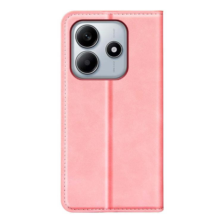For Xiaomi Redmi Note 14 5G Retro-skin Magnetic Suction Leather Phone Case
