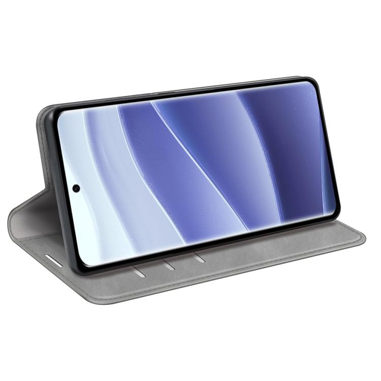For Xiaomi Redmi Note 14 Pro 5G Retro-skin Magnetic Suction Leather Phone Case
