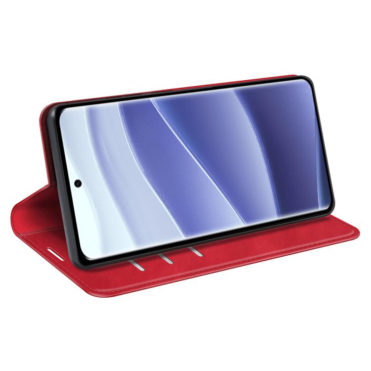 For Xiaomi Redmi Note 14 Pro 5G Retro-skin Magnetic Suction Leather Phone Case