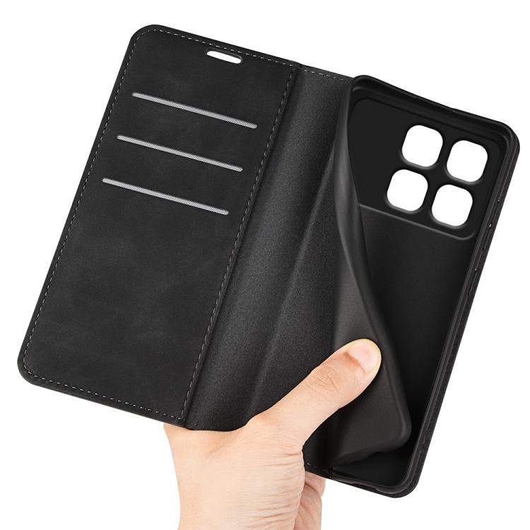 For Xiaomi Redmi K70 Ultra Retro-skin Magnetic Suction Leather Phone Case