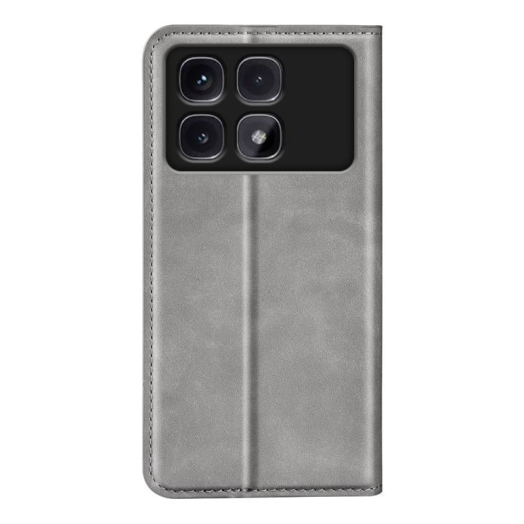 For Xiaomi Redmi K70 Ultra Retro-skin Magnetic Suction Leather Phone Case