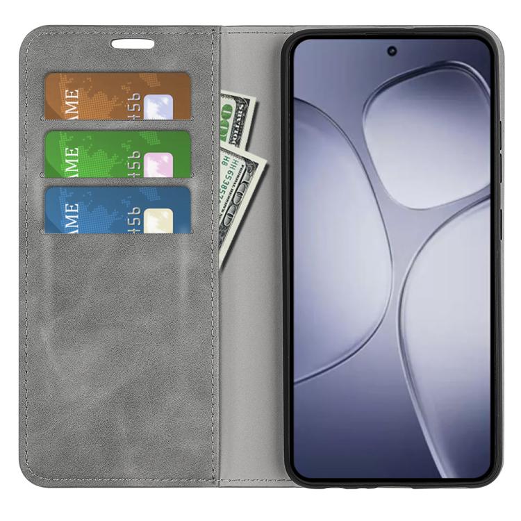 For Xiaomi Redmi K70 Ultra Retro-skin Magnetic Suction Leather Phone Case