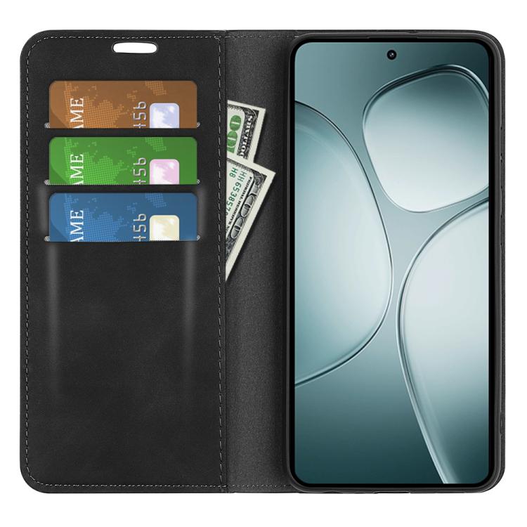 For Xiaomi 14T Retro-skin Magnetic Suction Leather Phone Case