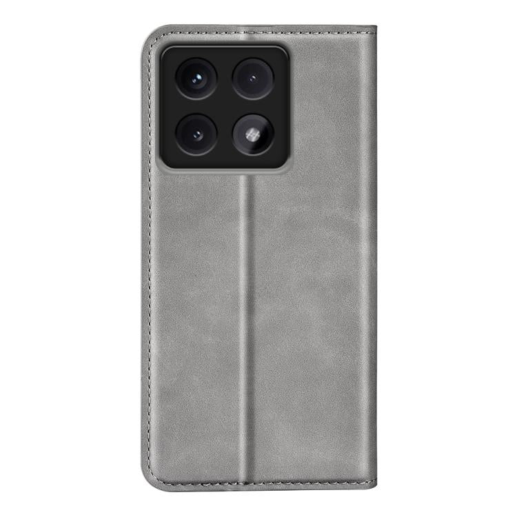 For Xiaomi 14T Retro-skin Magnetic Suction Leather Phone Case
