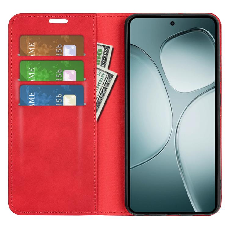 For Xiaomi 14T Retro-skin Magnetic Suction Leather Phone Case