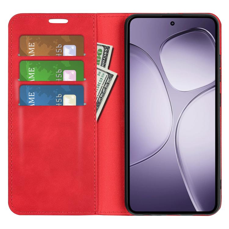 For Xiaomi 14T Pro Retro-skin Magnetic Suction Leather Phone Case