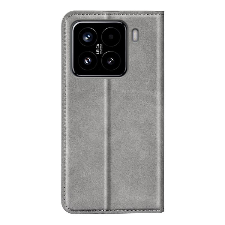 For Xiaomi 15 Retro-skin Magnetic Suction Leather Phone Case