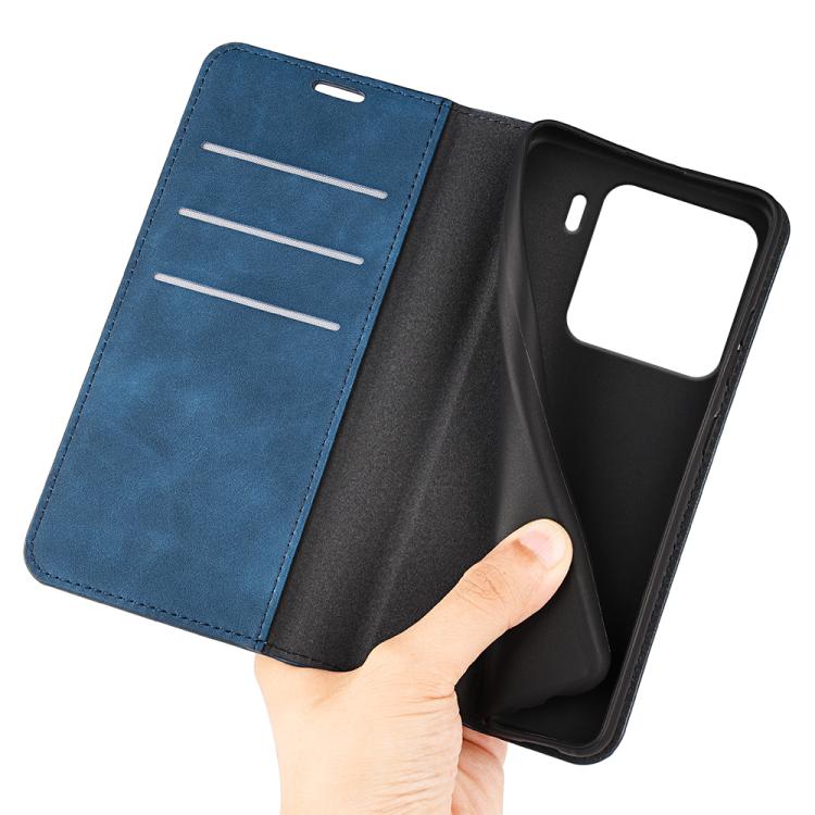 For Xiaomi 15 Retro-skin Magnetic Suction Leather Phone Case