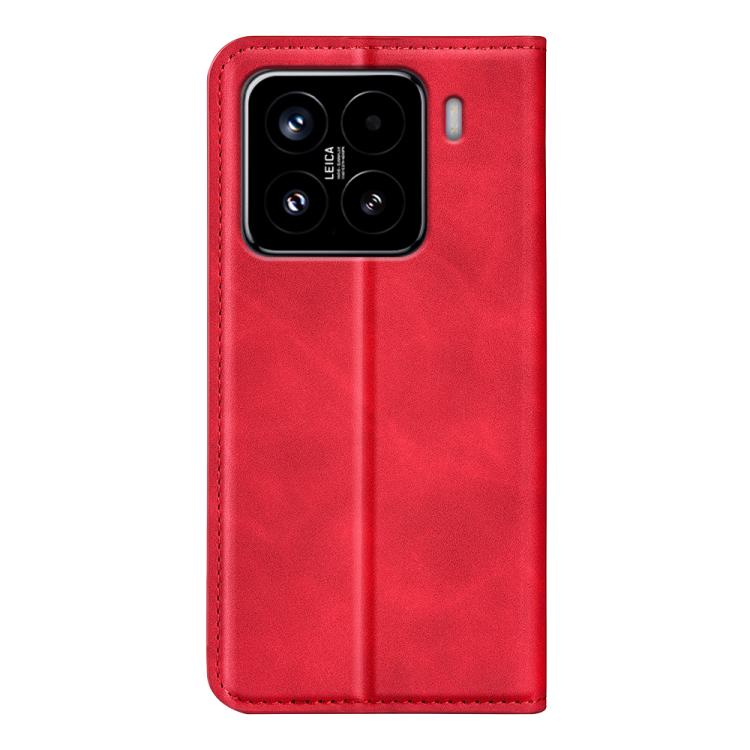 For Xiaomi 15 Retro-skin Magnetic Suction Leather Phone Case