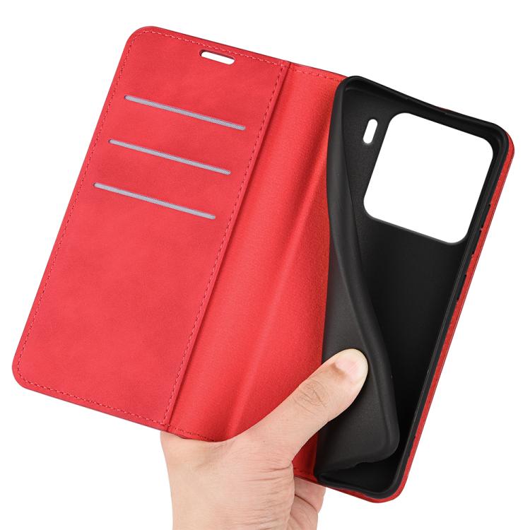 For Xiaomi 15 Retro-skin Magnetic Suction Leather Phone Case